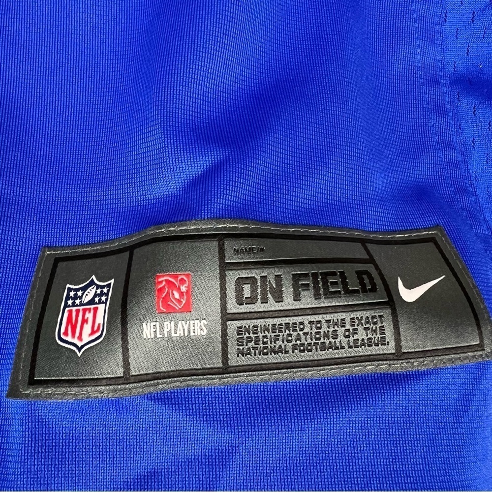 Nike Coleman Shelton 65 Royal Los Angeles Rams Game Jersey Women’s - Picture 3 of 8